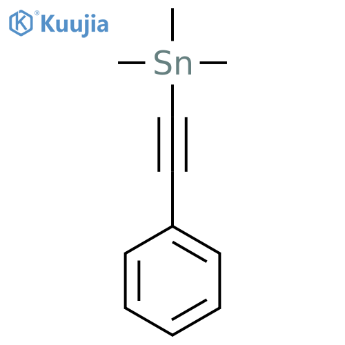 Trimethyl(phenylethynyl)tin structure