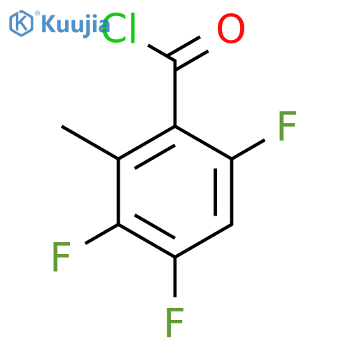3,4,6-Trifluoro-2-methylbenzoyl Chloride structure