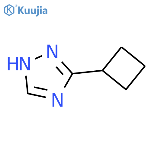 3-Cyclobutyl-1H-1,2,4-triazole structure