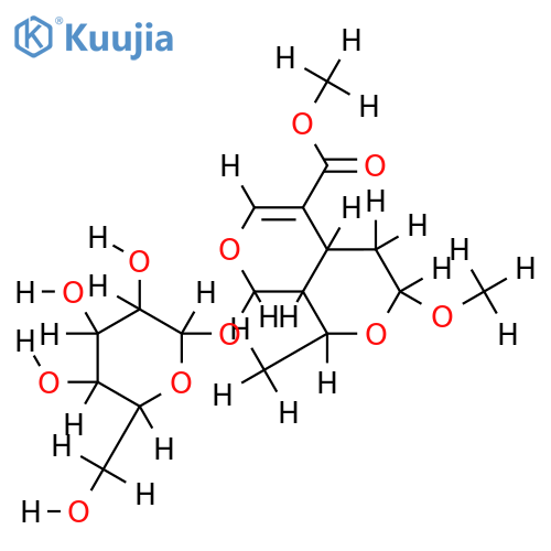 7α-O-Methylmorroniside structure