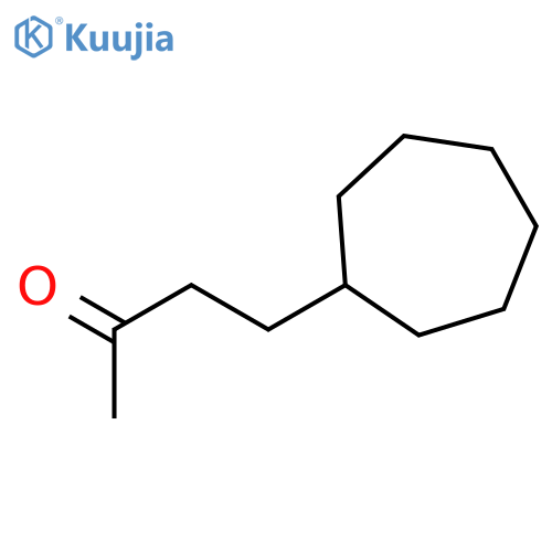 4-cycloheptylbutan-2-one structure