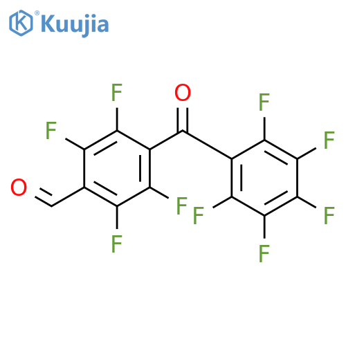 Benzaldehyde, 2,3,5,6-tetrafluoro-4-(pentafluorobenzoyl)- structure
