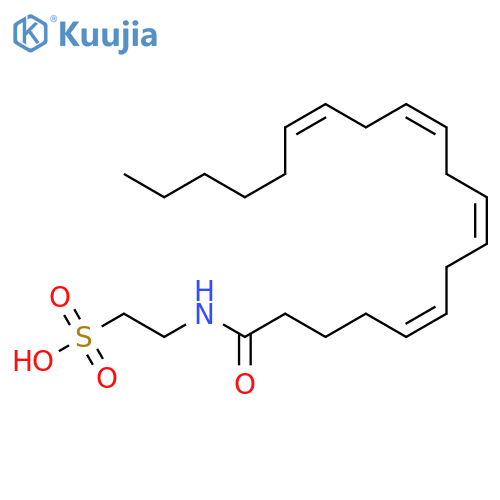 N-Arachidonoyltaurine structure