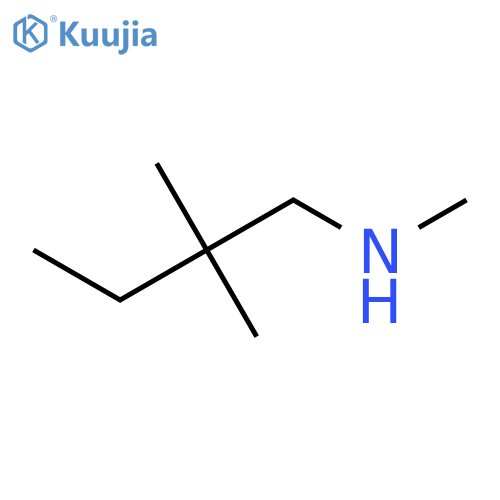 (2,2-Dimethylbutyl)(methyl)amine structure