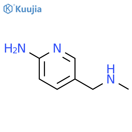 5-(Methylamino)methylpyridin-2-amine structure