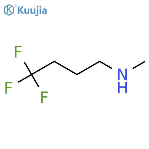 methyl(4,4,4-trifluorobutyl)amine structure
