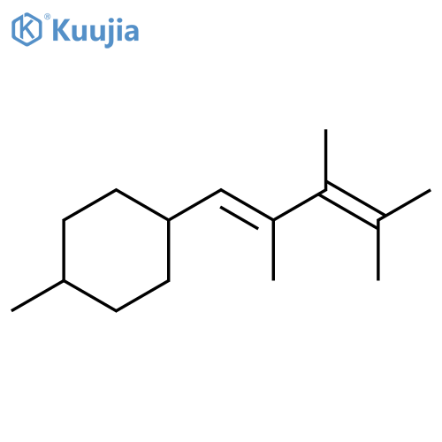 Cyclohexane,1-methyl-4-(2,3,4-trimethyl-1,3-pentadien-1-yl)- structure