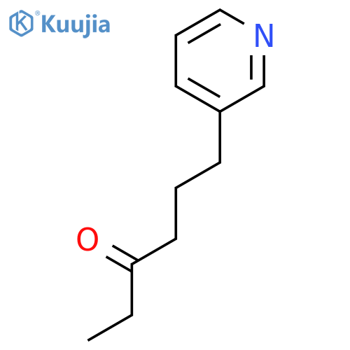 3-Hexanone, 6-(3-pyridinyl)- structure