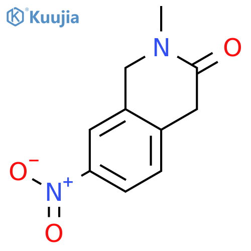 2-methyl-7-nitro-1,4-dihydroisoquinolin-3-one structure