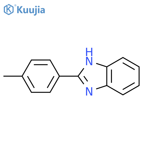 2-(4-methylphenyl)-1H-1,3-benzodiazole structure