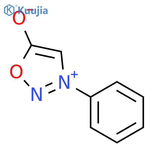 3-phenyloxadiazol-3-ium-5-olate structure