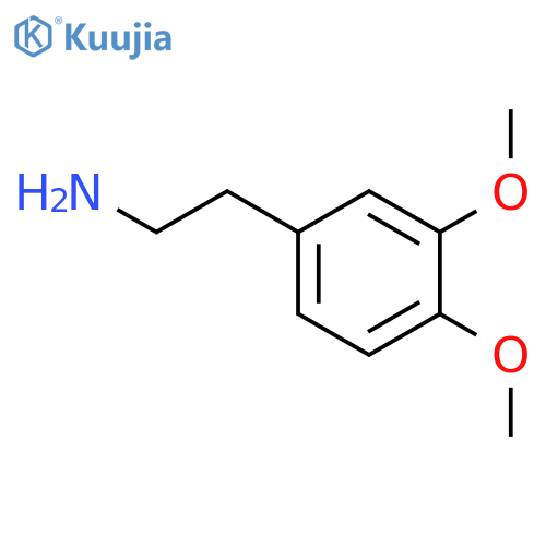 2-(3,4-Dimethoxyphenyl)ethylamine structure