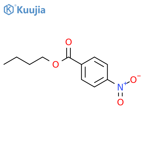 Benzoic acid, 4-nitro-,butyl ester structure