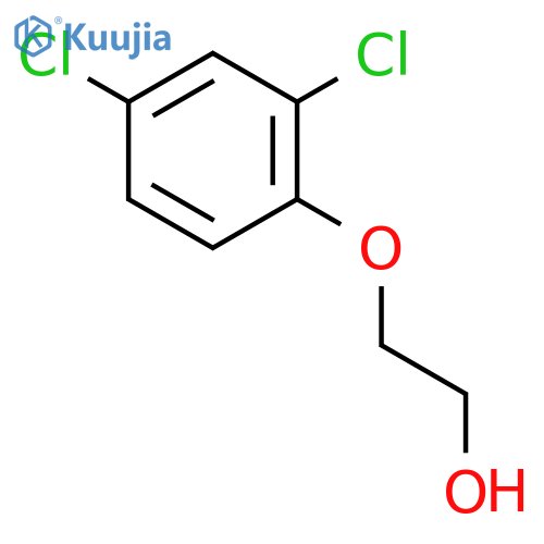 2-(2,4-Dichlorophenoxy)ethanol structure