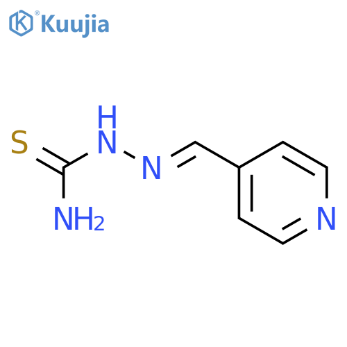 (Pyridin-4-ylmethylidene)aminothiourea structure