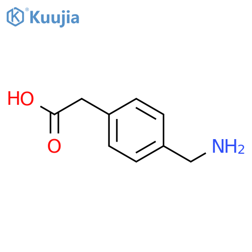 4-(Aminomethyl)phenylacetic Acid structure