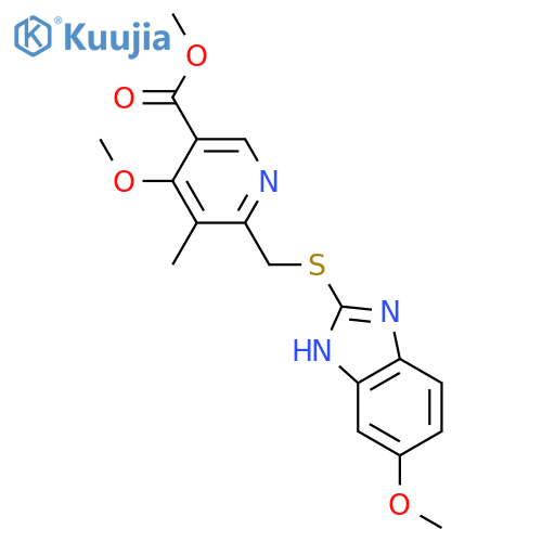 Omeprazole Acid Methyl Ester Sulfide structure