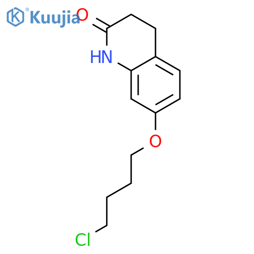 7-(4-Chlorobutoxy)-3,4-dihydro-2(1H)-quinolinone structure