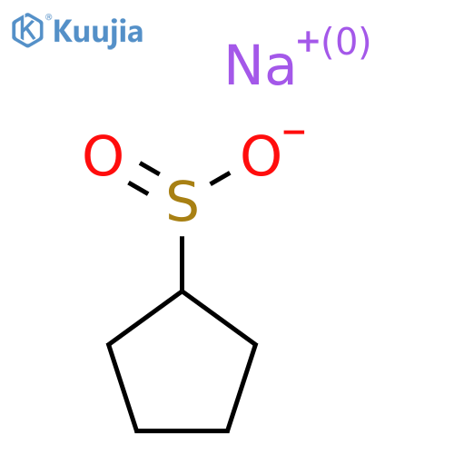 Sodium cyclopentanesulfinate structure