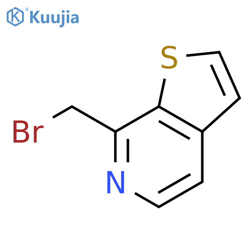 Thieno[2,3-c]pyridine,7-(bromomethyl)- structure