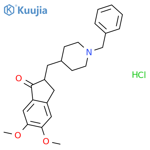 Donepezil hydrochloride structure
