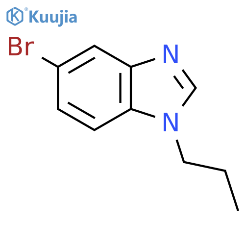 5-Bromo-1-propyl-benzoimidazole structure