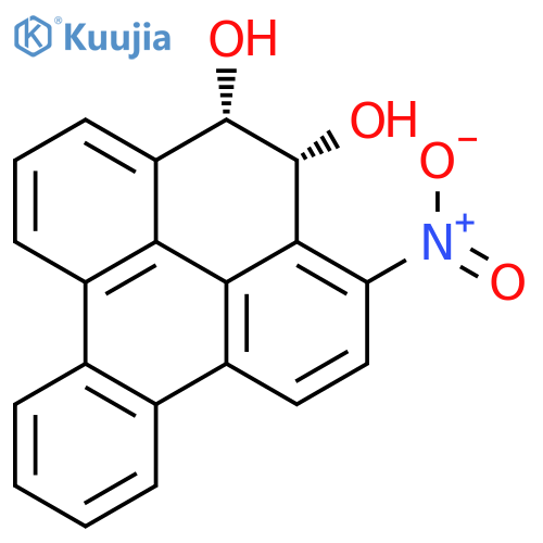 Benzo[e]pyrene-4,5-diol, 4,5-dihydro-3-nitro-, cis- structure