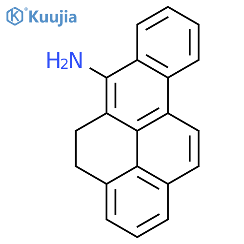 BENZO[A]PYREN-6-AMINE, 4,5-DIHYDRO- structure