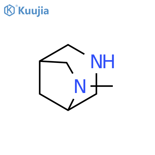 6-methyl-3,6-Diazabicyclo[3.2.1]octane structure