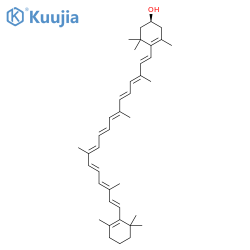 (3S)-β-Cryptoxanthin structure