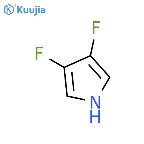 3,4-Difluoro-1H-pyrrole structure