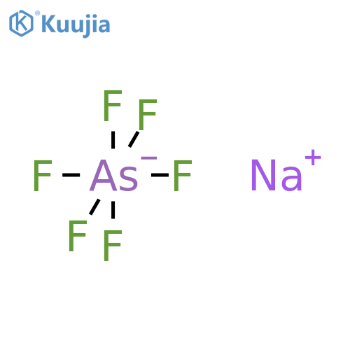 SODIUM HEXAFLUOROARSENATE(V) structure