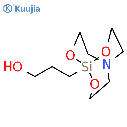 2,8,9-Trioxa-5-aza-1-silabicyclo[3.3.3]undecane-1-propanol structure