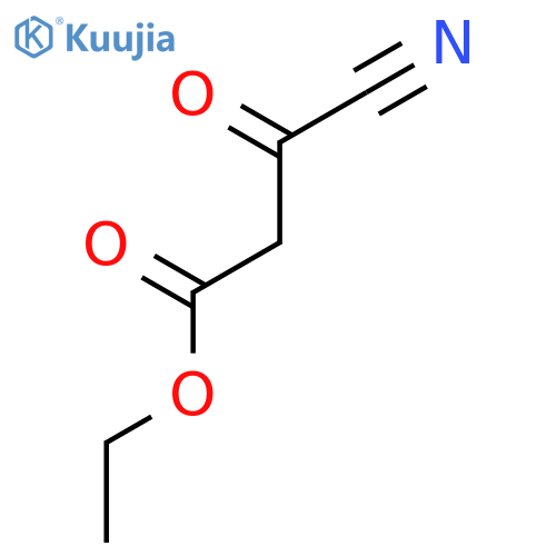 Propanoic acid, 3-cyano-3-oxo-, ethyl ester structure