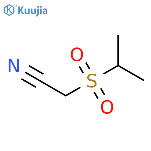 2-(Isopropylsulfonyl)acetonitrile structure