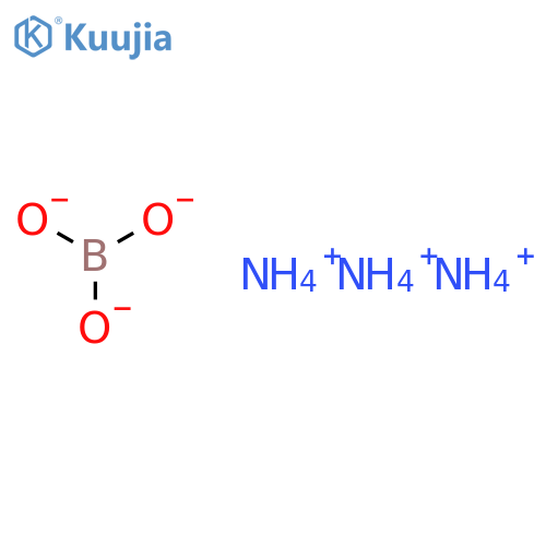 ammonium hydrogentetraborate structure