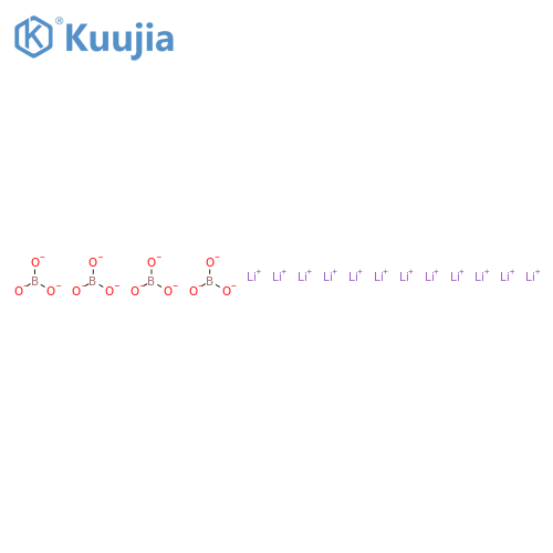 Lithium tetraborate structure