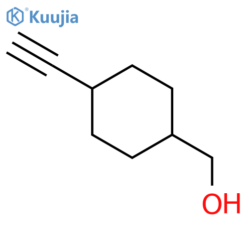 (4-Ethynylcyclohexyl)methanol structure