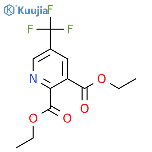 6-Trifluoromethyl-pyridine-2,3-dicarboxylic Acid Diethyl Ester structure