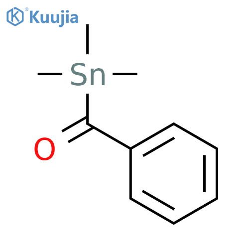 Stannane, benzoyltrimethyl- structure