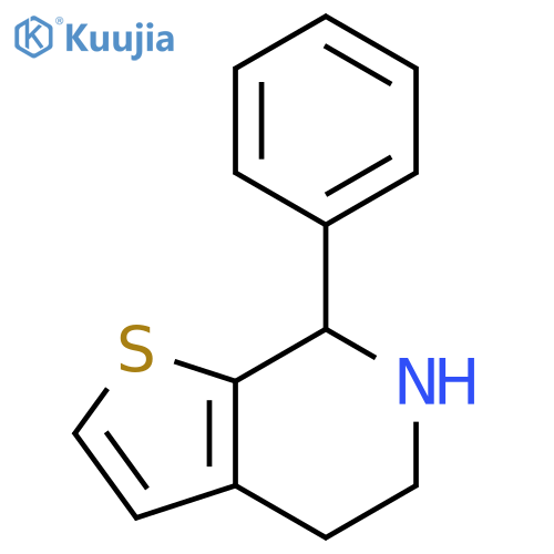 7-phenyl-4H,5H,6H,7H-thieno2,3-cpyridine structure