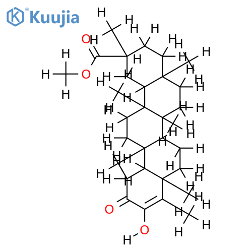 3-Hydroxy-2-oxofriedelan-3-ene-20alpha-methylcarboxylate structure