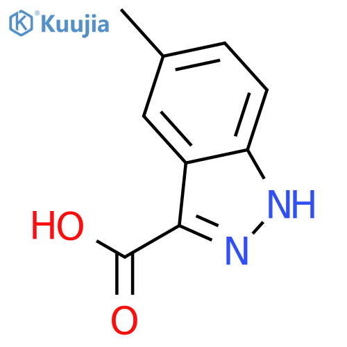 5-Methyl-1h-indazole-3-carboxylic acid structure