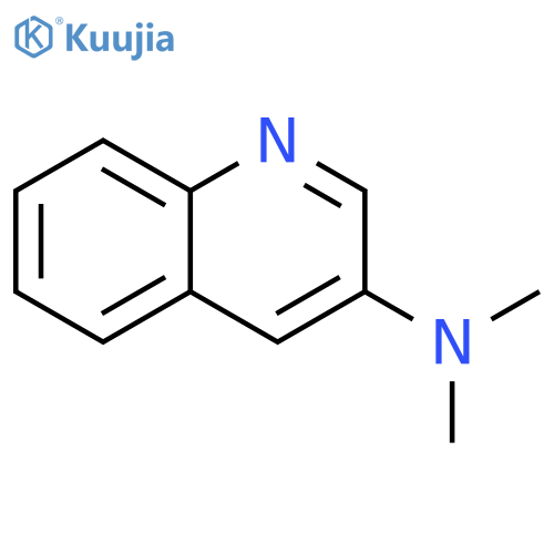 3-Quinolinamine, N,N-dimethyl- structure