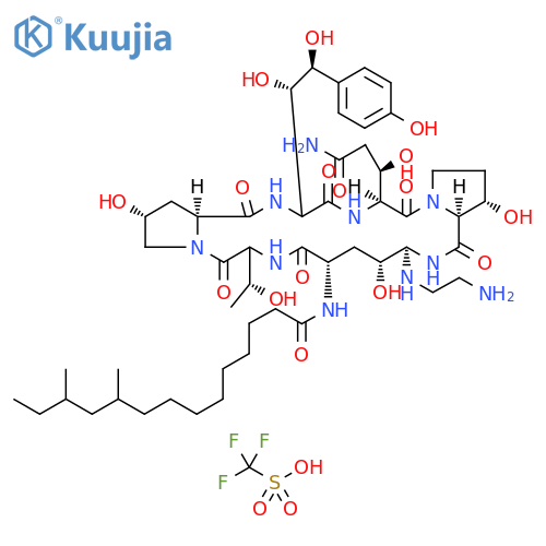 20(3'-Oxo-caspofungin) Triflate Salt structure