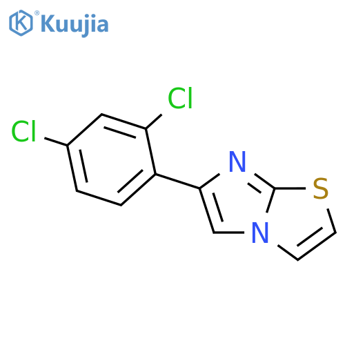 6-(2,4-Dichlorophenyl)imidazo2,1-b1,3thiazole structure