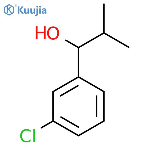 1-(3-Chlorophenyl)-2-methylpropan-1-ol structure