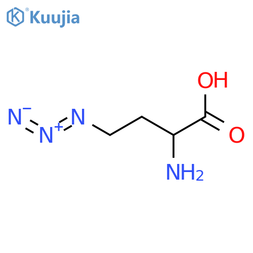 Butanoic acid,2-amino-4-azido- structure