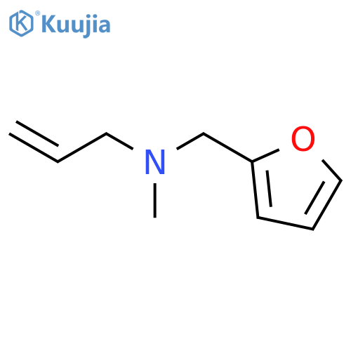 [(Furan-2-yl)methyl](methyl)(prop-2-en-1-yl)amine structure