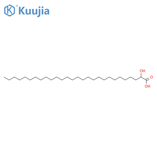 Octacosanoic acid, 2-hydroxy- structure